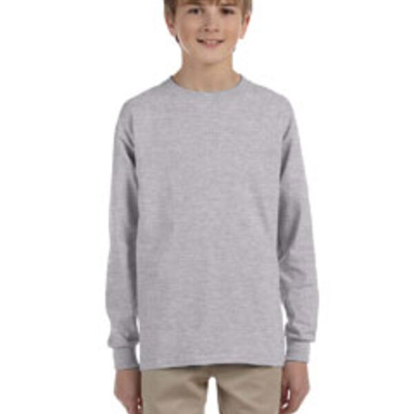 Youth Ultra Cotton® 6 oz. Long-Sleeve T-Shirt Thumbnail